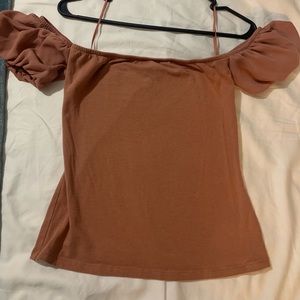 Express off the shoulders top